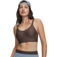 UNDER ARMOUR Damen BH UA INFINITY MID BRA, Größe L/D in Braun