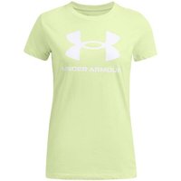 UNDER ARMOUR Damen Kurzarm Live Sportstyle Graphic SSC, Größe S in Braun