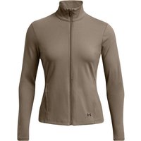 UNDER ARMOUR Damen Langarm Motion Jacket, Größe XS in Braun