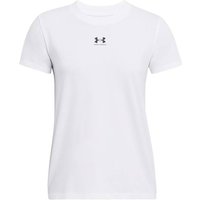 UNDER ARMOUR Damen Shirt OFF CAMPUS CORE SS, Größe M in Weiß
