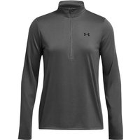 UNDER ARMOUR Damen Shirt TECH 1/2 ZIP- SOLID, Größe M in Grau