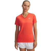 UNDER ARMOUR Damen Shirt TECH SSV- SOLID, Größe S in Rot