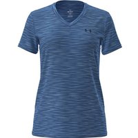 UNDER ARMOUR Damen Shirt TECH SSV- TWIST, Größe M in Blau