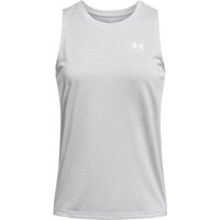 UNDER ARMOUR Damen Shirt TECH TANK TWIST, Größe XL in Silber