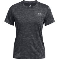 UNDER ARMOUR Damen Shirt TECH TEXTURED SSC, Größe S in Grau