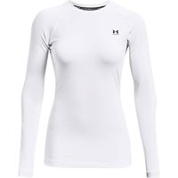 UNDER ARMOUR Damen Shirt UA AUTHENTICS CREW, Größe XL in Weiß
