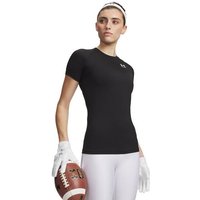 UNDER ARMOUR Damen Shirt UA HG AUTHENTICS COMP SS, Größe XL in Schwarz