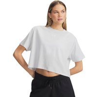 UNDER ARMOUR Damen Shirt UA RIVAL BOXY TEE SOLID, Größe S in Schwarz