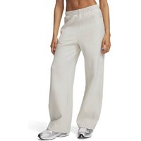 UNDER ARMOUR Damen Sporthose UNSTOPPABLE, Größe L in Silber