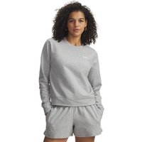UNDER ARMOUR Damen Sweatshirt SPORT TERRY CREW, Größe M in Silber