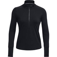 UNDER ARMOUR Damen Sweatshirt UA QUALIFIER RUN 1/2 ZIP, Größe XS in Schwarz