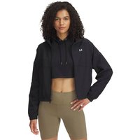 UNDER ARMOUR Damen Sweatshirt UA RIVAL WOVEN JACKET, Größe S in Schwarz