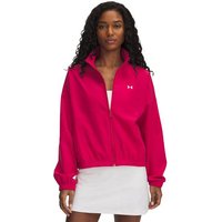 UNDER ARMOUR Damen Sweatshirt UA RIVAL WOVEN JACKET, Größe XL in Grau