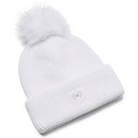UNDER ARMOUR Damen UA HALFTIME RIBBED POM, Größe ONE SIZE in Weiß