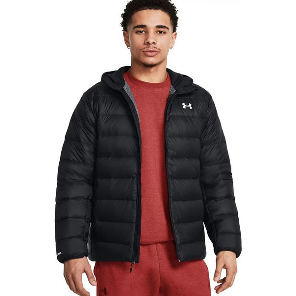 Under Armour® Daunenjacke LEGEND DOWN HOODED JACKET mit geradem Abschluss, aus Nylon, mit Entendaunenfüllung