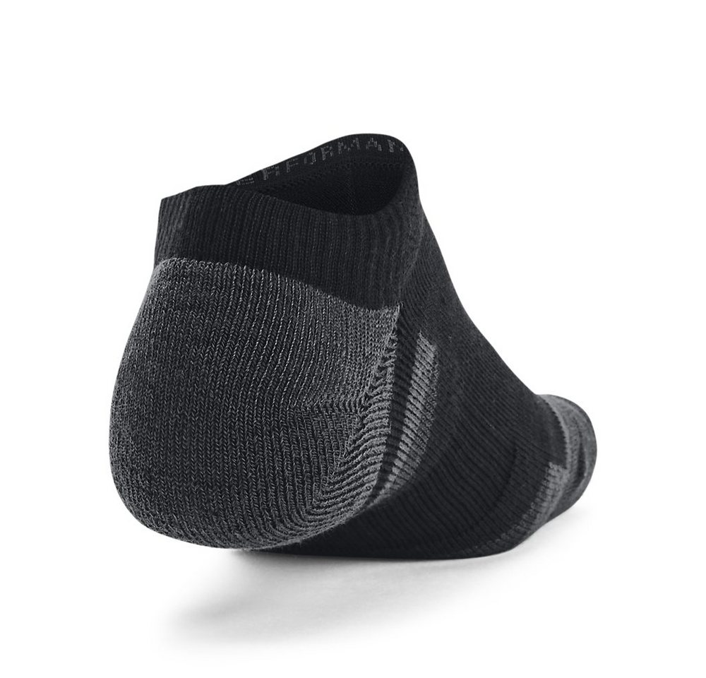 Under Armour® Füßlinge Unisex UA Performance Tech-Füßlinge im 3er-Pack (Packung, 3-Paar) mit mittlerer Dämpfung, schnell trocknend, schweißableitend – Bild 4 von 5