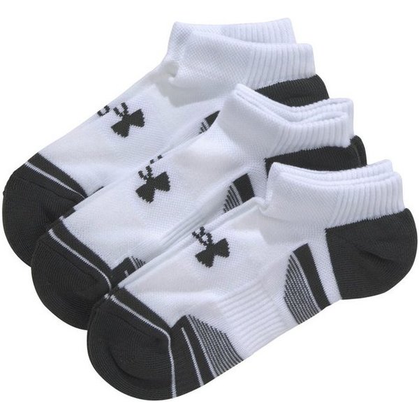 Under Armour® Füßlinge Unisex UA Performance Tech-Füßlinge im 3er-Pack (Packung, 3-Paar) mit mittlerer Dämpfung, schnell trocknend, schweißableitend