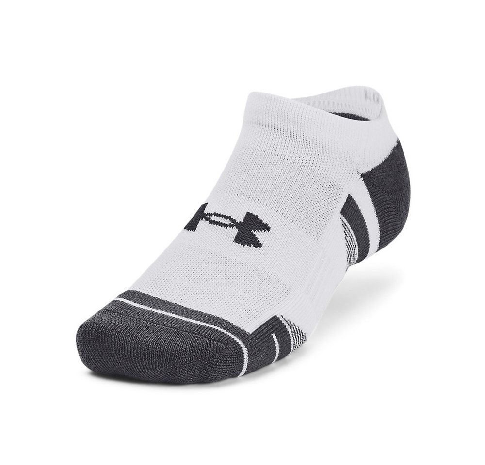 Under Armour® Füßlinge Unisex UA Performance Tech-Füßlinge im 3er-Pack (Packung, 3-Paar) mit mittlerer Dämpfung, schnell trocknend, schweißableitend – Bild 2 von 5