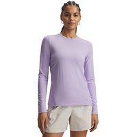 UNDER ARMOUR Hemd W EXPLOR UPF LS CREW, Größe M in Silber