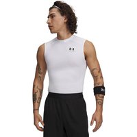 UNDER ARMOUR Herren Ärmellos HG Armour Comp SL, Größe M in Weiß