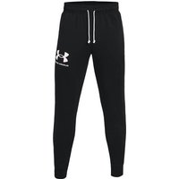 UNDER ARMOUR Herren Hose RIVAL TERRY JOGGER, Größe S in Schwarz