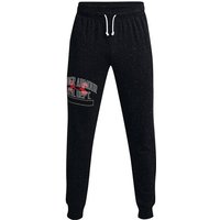 UNDER ARMOUR Herren Hose Rival Try Athlc Dept Jggr, Größe S in Schwarz