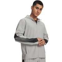 UNDER ARMOUR Herren Jacke VELOCITI STORM, Größe S in Silber