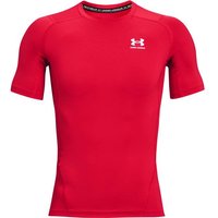 UNDER ARMOUR Herren Kurzarm HG Armour Comp SS, Größe L in Rot
