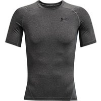 UNDER ARMOUR Herren Kurzarm HG Armour Comp SS, Größe L in Grau