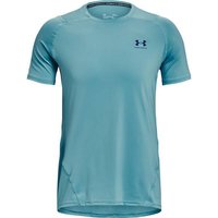 UNDER ARMOUR Herren Kurzarm HG Armour Fitted SS, Größe M in Blau