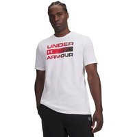 UNDER ARMOUR Herren Kurzarm TEAM ISSUE WORDMARK SS, Größe XL in Schwarz