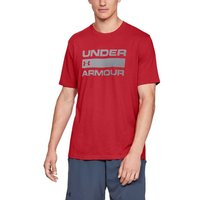 UNDER ARMOUR Herren Kurzarm TEAM ISSUE WORDMARK SS, Größe XL in Rot