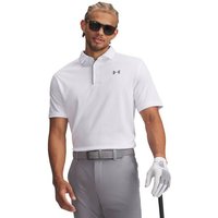 UNDER ARMOUR Herren Kurzarm Tech Polo, Größe 4XL in Weiß