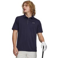 UNDER ARMOUR Herren Kurzarm Tech Polo, Größe M in Blau