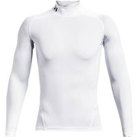 UNDER ARMOUR Herren Langarm HG Armour Comp Mock LS, Größe XL in Weiß