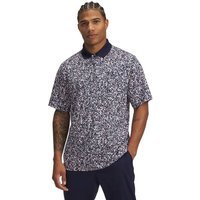 Printed Poloshirt kurzarm midnight navy/downpour gray/white (Herren)
