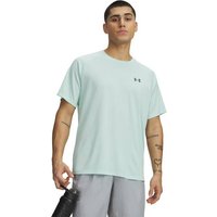UNDER ARMOUR Herren Shirt UA TECH TEXTURED SS, Größe L in Silber