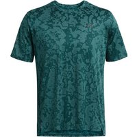 UNDER ARMOUR Herren Shirt UA TECH VENT GEODE SS, Größe S in Blau