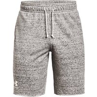 UNDER ARMOUR Herren Shorts RIVAL TERRY SHORT, Größe S in Weiß
