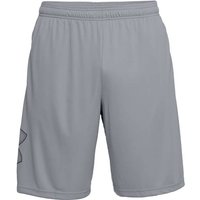 UNDER ARMOUR Herren Shorts TECH GRAPHIC SHORT, Größe S in Grau