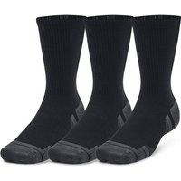 UNDER ARMOUR Herren Socken UA PERFORMANCE TECH 3PK CREW, Größe XL in Schwarz