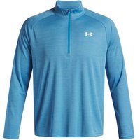 UNDER ARMOUR Herren Sweatshirt UA TECH TEXTURED 1/2 ZIP, Größe XXL in Blau