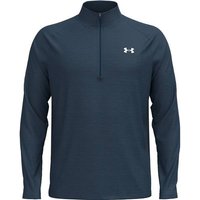 UNDER ARMOUR Herren Sweatshirt UA TECH TEXTURED 1/2 ZIP, Größe XL in Blau