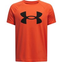 UNDER ARMOUR Jungen Kurzarm Tech Big Logo SS, Größe XL in Rot