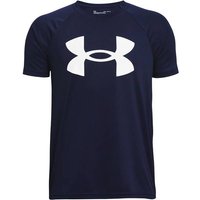 UNDER ARMOUR Jungen Kurzarm Tech Big Logo SS, Größe XL in Blau
