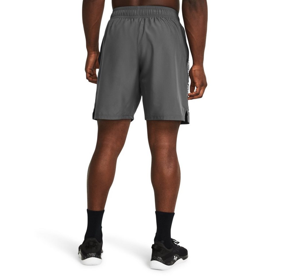 Under Armour® Shorts UA TECH WOVEN WORDMARK SHORT mit Eingrifftaschen, pflegeleicht, normale Leibhöhe, gerade Beinform – Bild 2 von 5