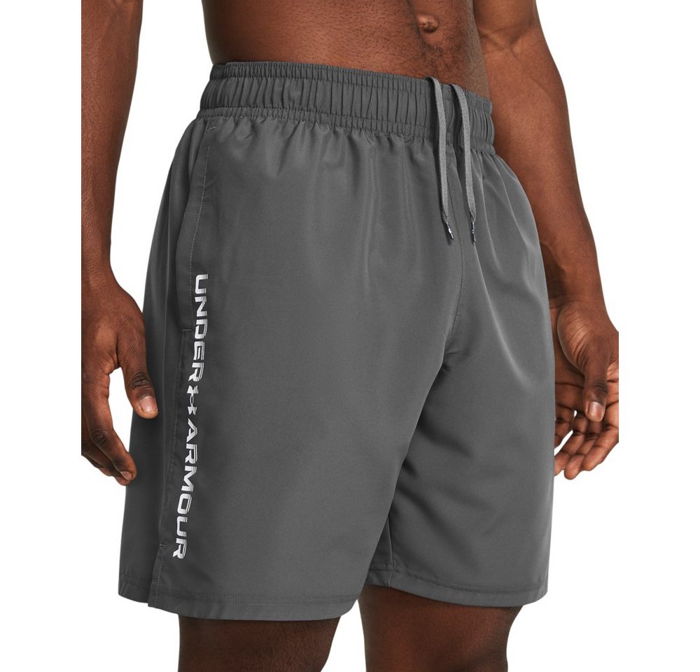 Under Armour® Shorts UA TECH WOVEN WORDMARK SHORT mit Eingrifftaschen, pflegeleicht, normale Leibhöhe, gerade Beinform – Bild 3 von 5
