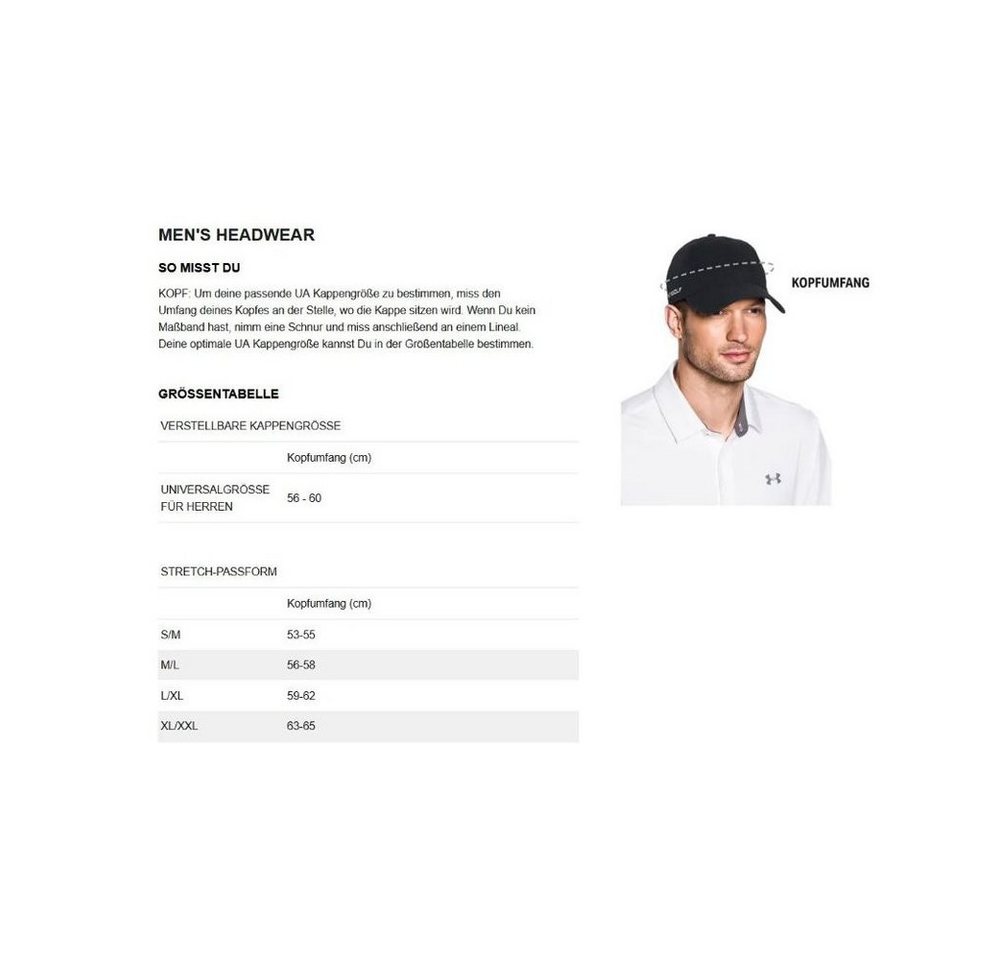 Under Armour® Snapback Cap M Blitzing Low Str – Bild 4 von 4