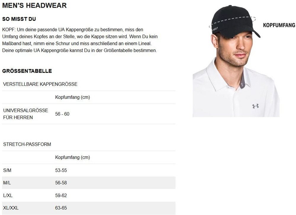 Under Armour® Snapback Cap UA Team Blitzing – Bild 4 von 5
