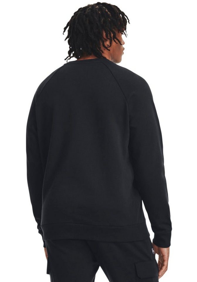 Under Armour® Sweatshirt UA Rival Fleece Crew mit Rundhalsausschnitt, aus Baumwolle und Polyester – Bild 2 von 5